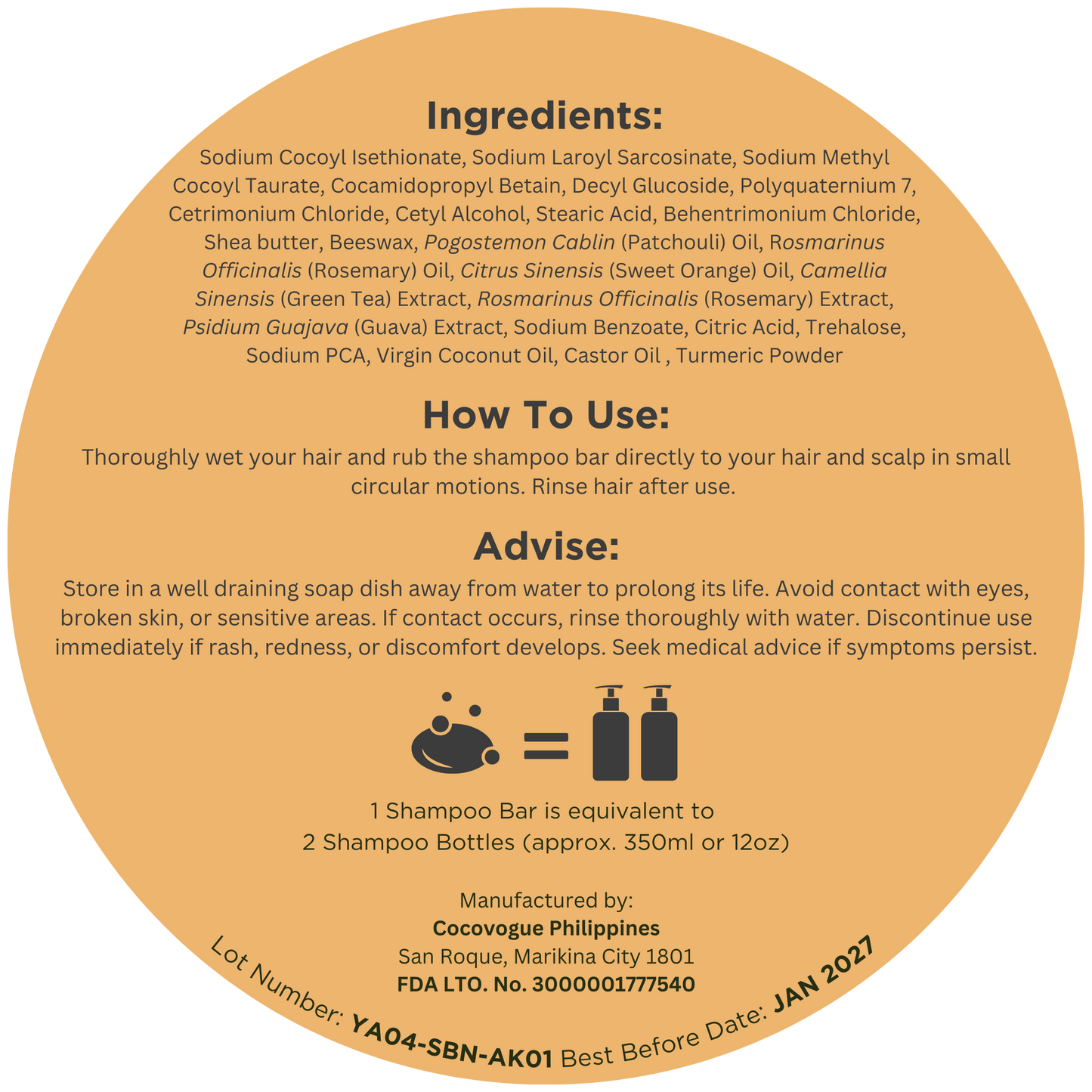 Nurture Shampoo Bar