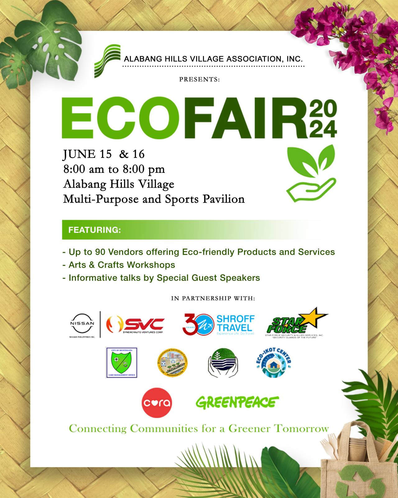 Eco Fair Program AHV Eco Fair 2024 – Akasi