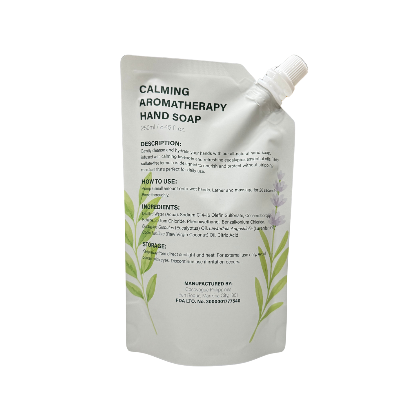 Calming Aromatherapy Hand Soap